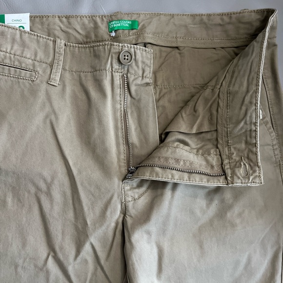 NWT - United Colors of Benetton Men’s Slim Chino - EU 48 / US 32 - Picture 3 of 8